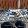 A selection of Golf clubs. Bags and golf balls. Image 5
