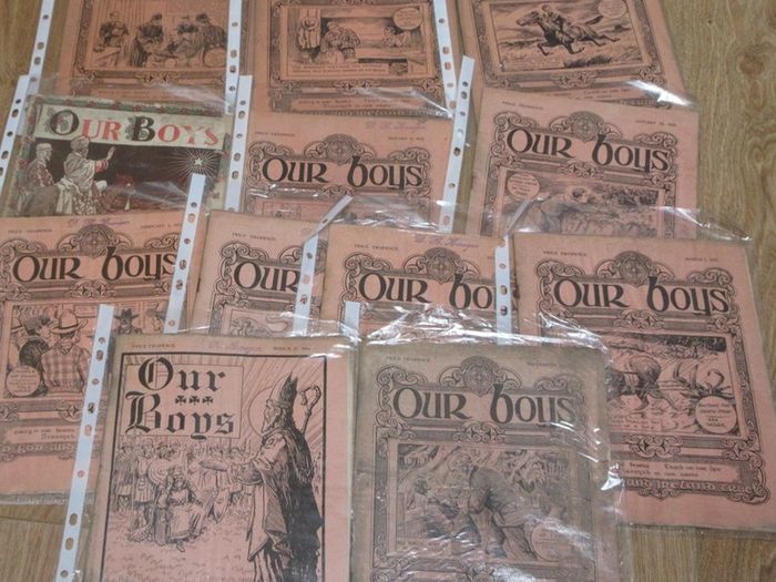 Collection of 32 issues of Our Boys magazines 1932 - 1934  The Christian Brothers of Ireland