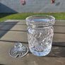 Vintage Waterford Crystal Lidded Preserve Jar Image 2
