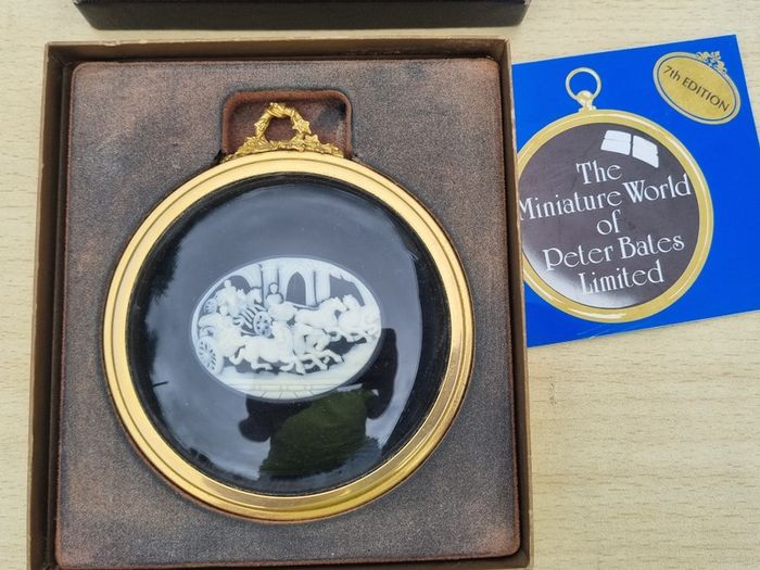 Collector's miniature wall plaque