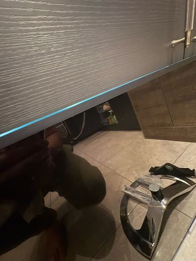SONY Bravia 46 Inch TV with Chrome stand