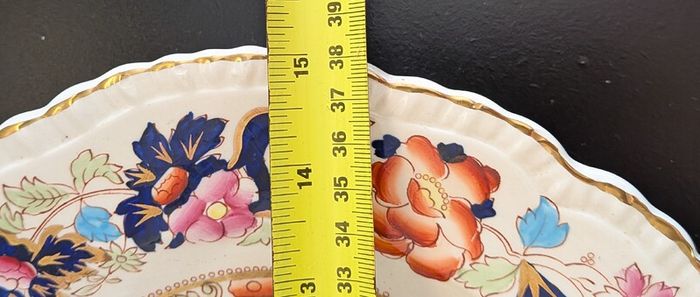 Vintage Mason's Ironstone Mandarin Oval Platter / Large Serving Dish