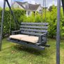 Garden Swing Seat with Cushions Image 7