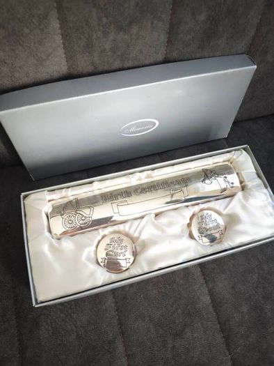 Silver Plated Baby Keepsake Gift Set