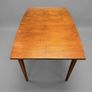Mid Century Modern Vintage Scandinavian Teak Dining Table Image 2