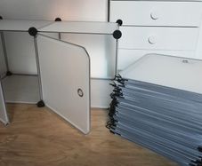 Modular 19-Cube Storage Unit
