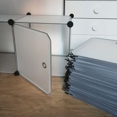Modular 19-Cube Storage Unit