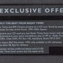 1994 United Kingdom 20 unit British Telecom Toshiba Radio Times - Horror Special (Landis & Gyr) Phone card used Image 2