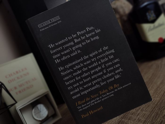 I Read the News Today Oh Boy ! Uncorrected Proof Copy ! by Paul Howard ! 2016 ! by Picador Publishing !