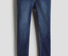 H&M girls denim jeggings dark wash aged 2-3 EUC