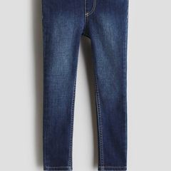 H&M girls denim jeggings dark wash aged 2-3 EUC