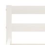 Bed Frame with 2 Drawers White Solid Pine Wood 180x200 cm Image 6