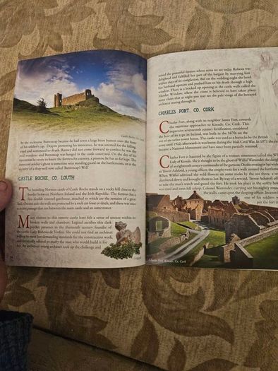 Haunted Ireland. Haunted Tales From An Ancient Land. By David Pritchard. Celtic Illustrations By Jim Fitzpatrick.  First Edition Paperback In Good Condition.  See Photos For Same.