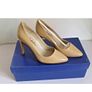 Cefalu Rita Cream Patent Leather Court Shoes EU32 UK13 Petite Heels BNIB Image 8