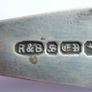 ROBERTS & BELK Vintage Hook-Backed HONEY SPOON Silver-Plated Image 5