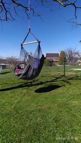BRAND NEW Portable Hanging Hammock Chair Swing Thicken Porch Seat Garden Outdoor Camping Patio Travel
