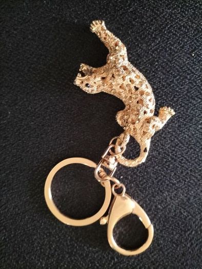 Stunning Leopard Handbag / key ring Charm