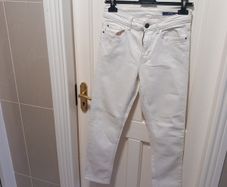 M & S Slim off White Jeans