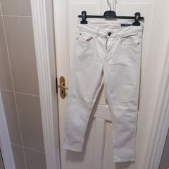 M & S Slim off White Jeans
