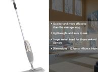 main image for ad Spray Mop Microfibre Water Spraying Mop Floor Cleaner Kitchen Tiles Marble