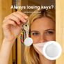 4PCS Smart Wireless Anti-Lost Tracker, Item Locator with Anti-Loss Alarm for Keys Wallet Luggage Pet Dogs, Compatible with Find My IOS Solely (Compatible with Apple iPhone Only) Image 8