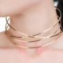 Metal Choker Necklace Image 2