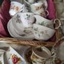 21piece miss match china tea set Image 2