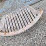 heavy-duty cast iron grate and front grate Image 8