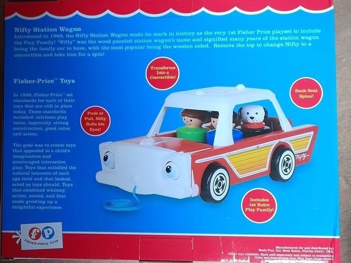 New: Fisher Price Little People Nifty Station Wagon