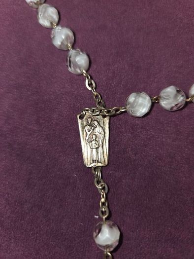 Italian made Crystal Rosary Beads
