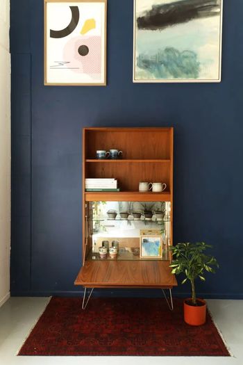 Mid Century Teak Drink Storage Unit