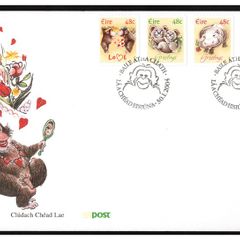2004 Ireland Greetings: Animals Booklet Commemorative Stamps An Post First Day Cover (FDC)