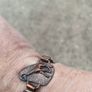 Vintage 6 panel African Animal Bronze Bracelet Image 5