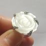 Mother of Pearl Rose Ring Image 8