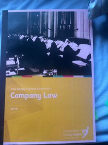 FE1 Company Law Manual 2019