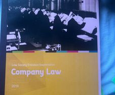 FE1 Company Law Manual 2019