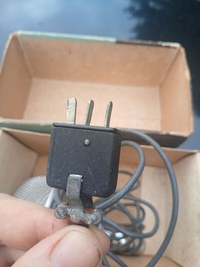 Vintage microphone (boxed)