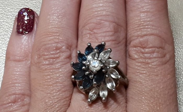 Vintage Cluster Ring
