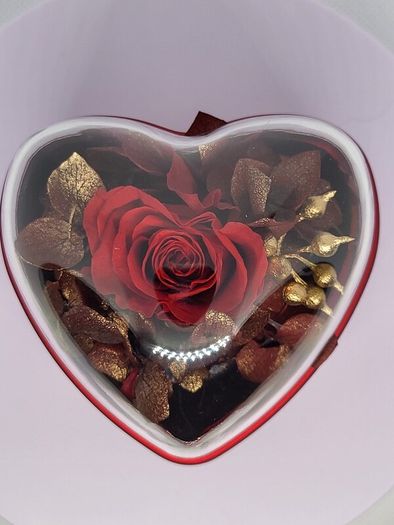Heart Ring Box (Size 7x7x7 cm)