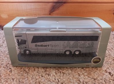Oxford Diecast 1/76 Eddie Stobart Sport Scania P380 Oakley Horsebox Horse Transporter like Corgi