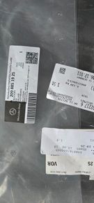 Mercedes A2098851925 C/A209 CLK55 AMG Rear Bumper Trim