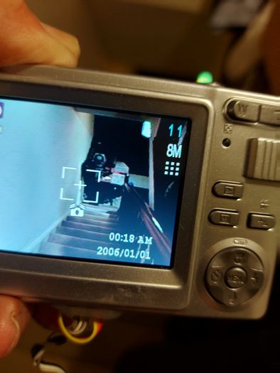 Z880 Digital Camera, Takes 2AA Batteries, working fine, has a modification that doesn't affect its performance