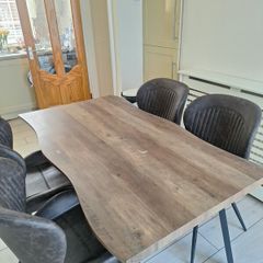 Table and 4 chairs