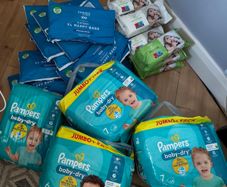 Free nappies, wipes and nappy bags