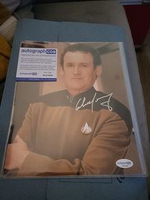 Colm Meaney signed picture with coa