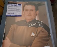 Colm Meaney signed picture with coa