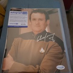 Colm Meaney signed picture with coa