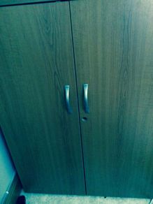 Small storage cabinets (cherry)