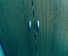 Small storage cabinets (cherry)