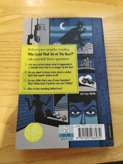 who could that be at this hour by Lemony Snicket